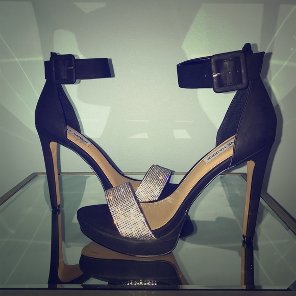 Steve Madden Shoes - Steve Madden Crystal Dazzled Heels 👠
